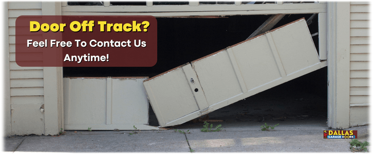 Garage Door Off Track Dallas TX (214) 643-8957